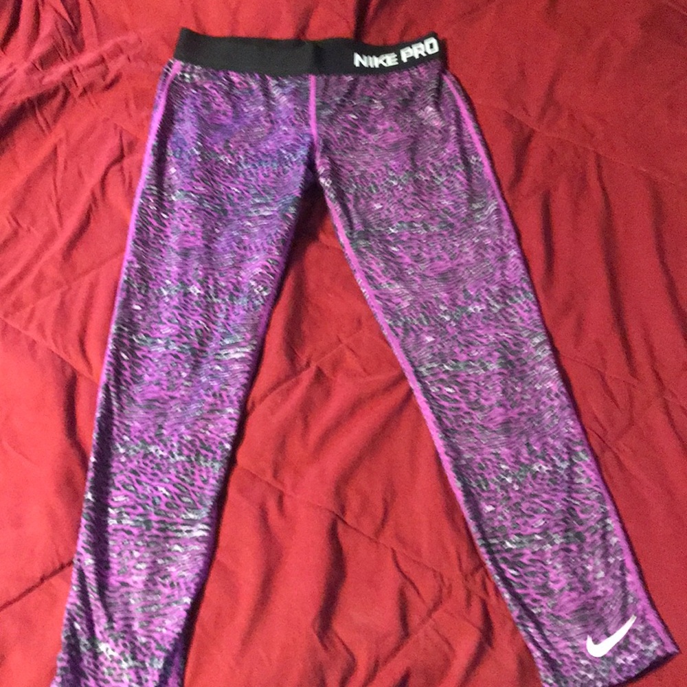 Nike pro workout pants